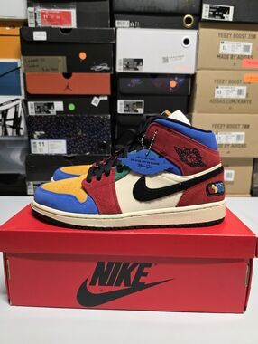 Jordan Air Jordan 1 Mid SE Blue the Great Fearless CU2805-100 - Sz 11